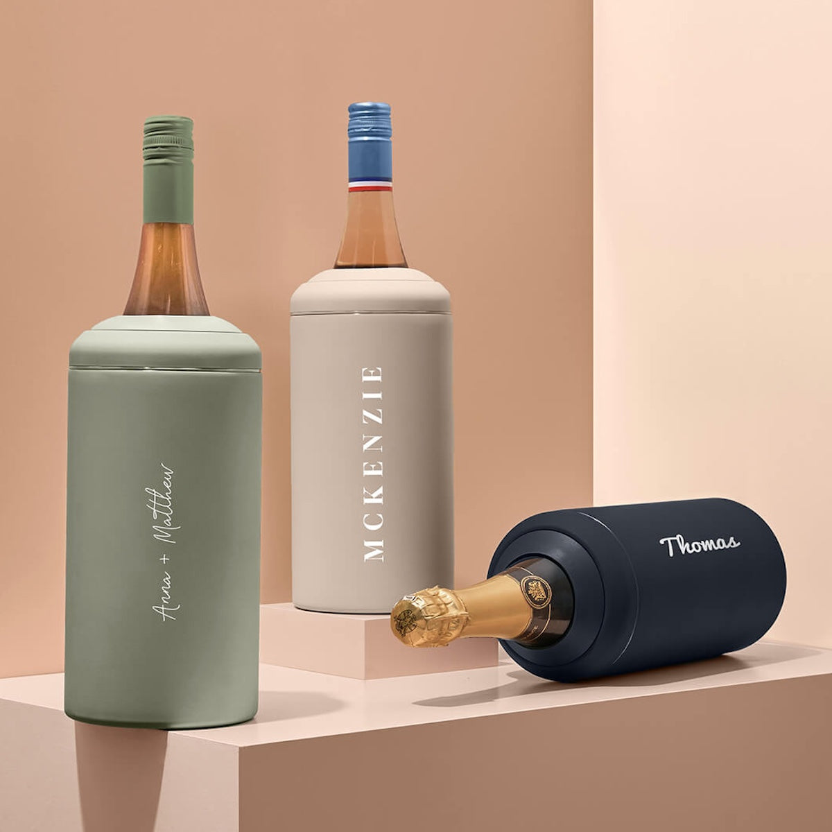 Wine Cooler Personalised Wine Bottle Cooler - Main Image