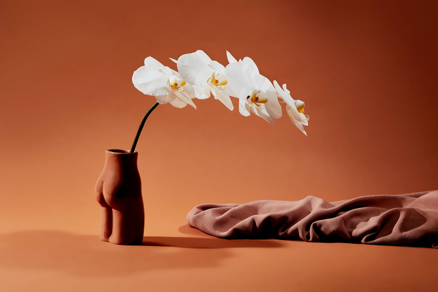 female form ceramic vase