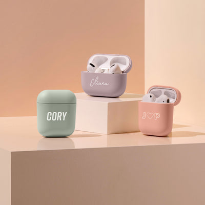 Personalised AirPods Cases and Custom AirPods Covers and monogrammed Airpods cases
